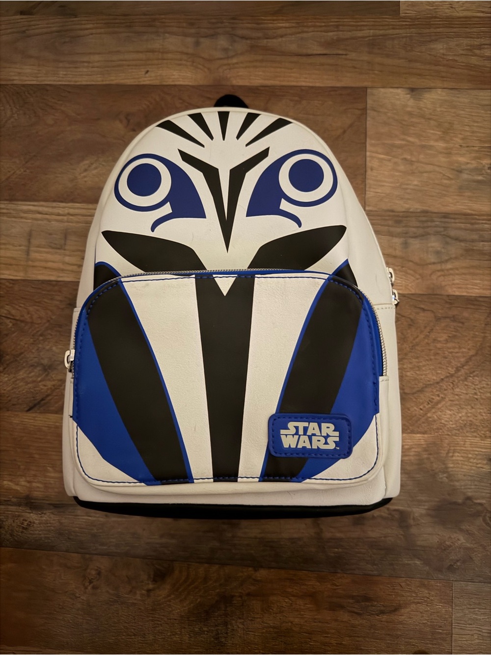 Star Wars White, Blue & Black Graphic Mini Backpack